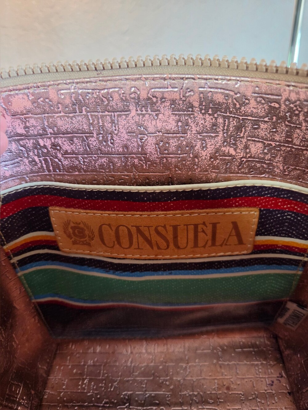 Consuela Rattler Downtown Snake Embossed Leather Crossbody Bag - Picture 10 of 13
